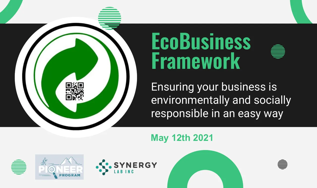 EcoBusiness Framework screenshot