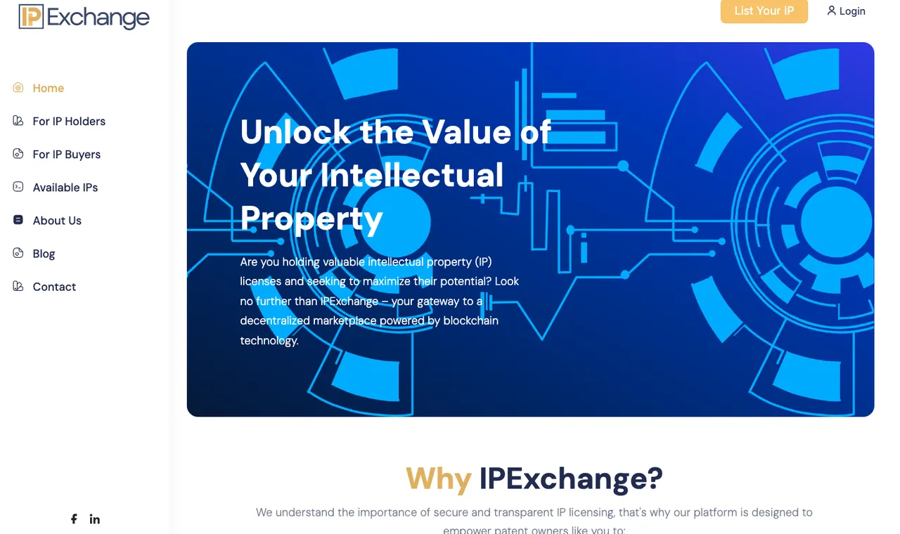 IPExchange screenshot