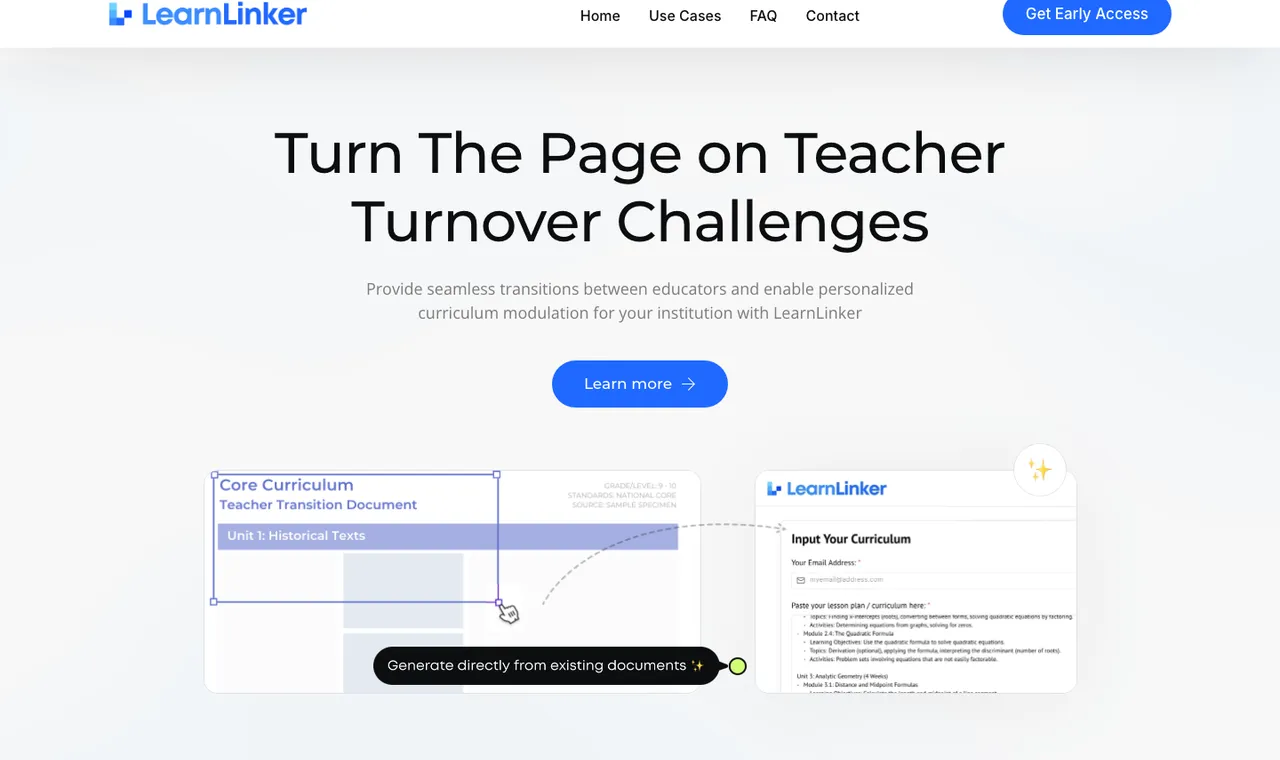 LearnLinker screenshot
