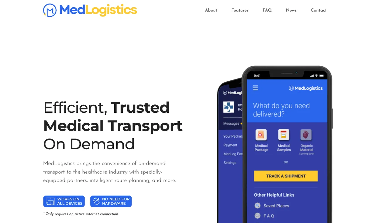 MedLogistics screenshot