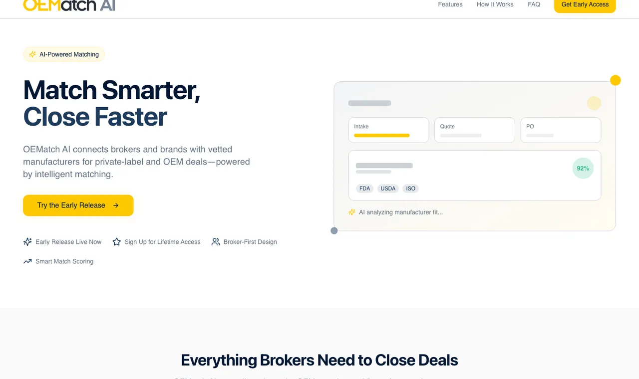 OEMatch AI screenshot